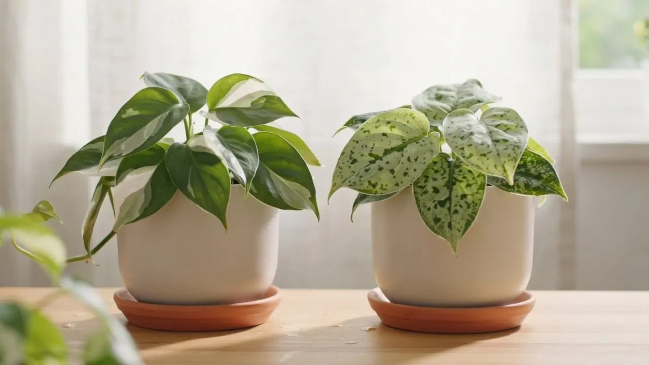 pothos n-joy vs pearls and jade
