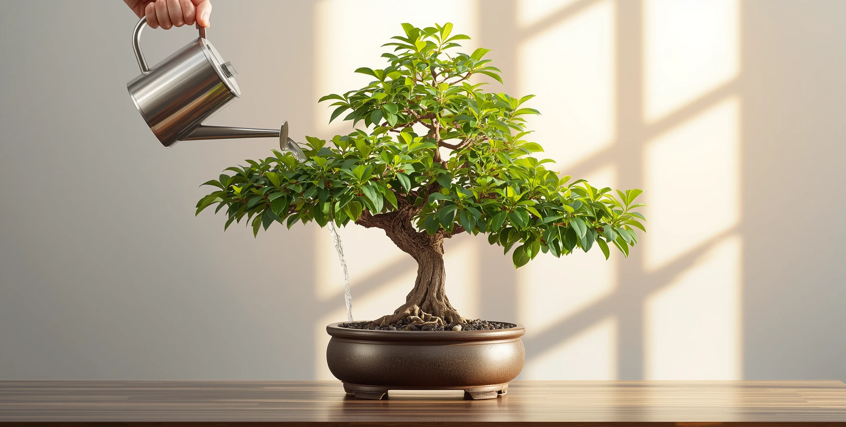 Ficus bonsai tree care guide - watering technique, pruning tips for indoor outdoor species, fixing dying plants with yellow leaves